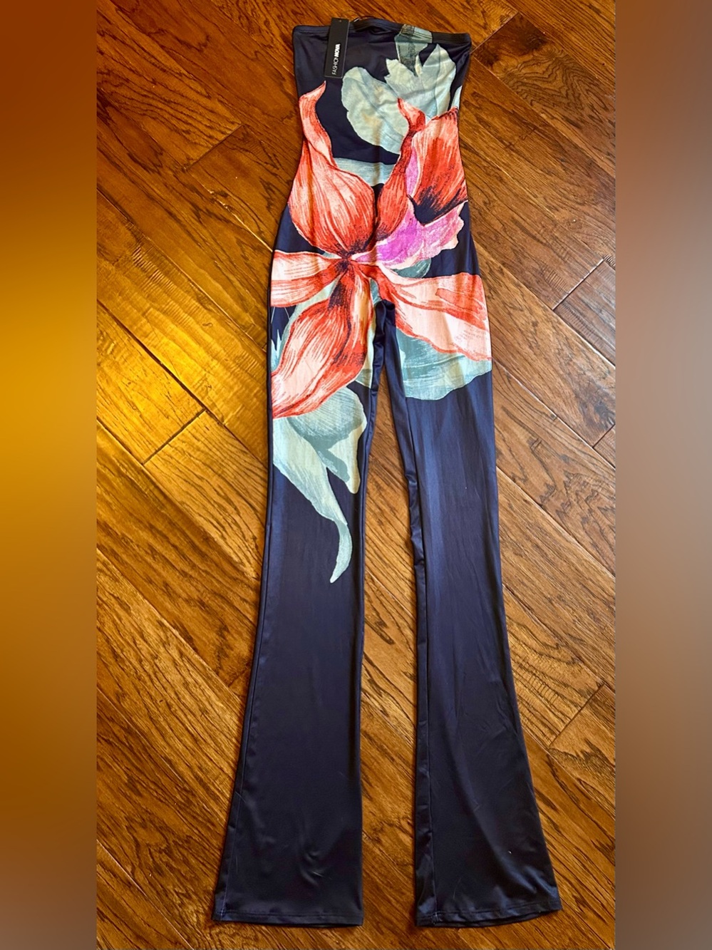 Fashion Nova Flower Jumpsuit - Picture 5 of 7